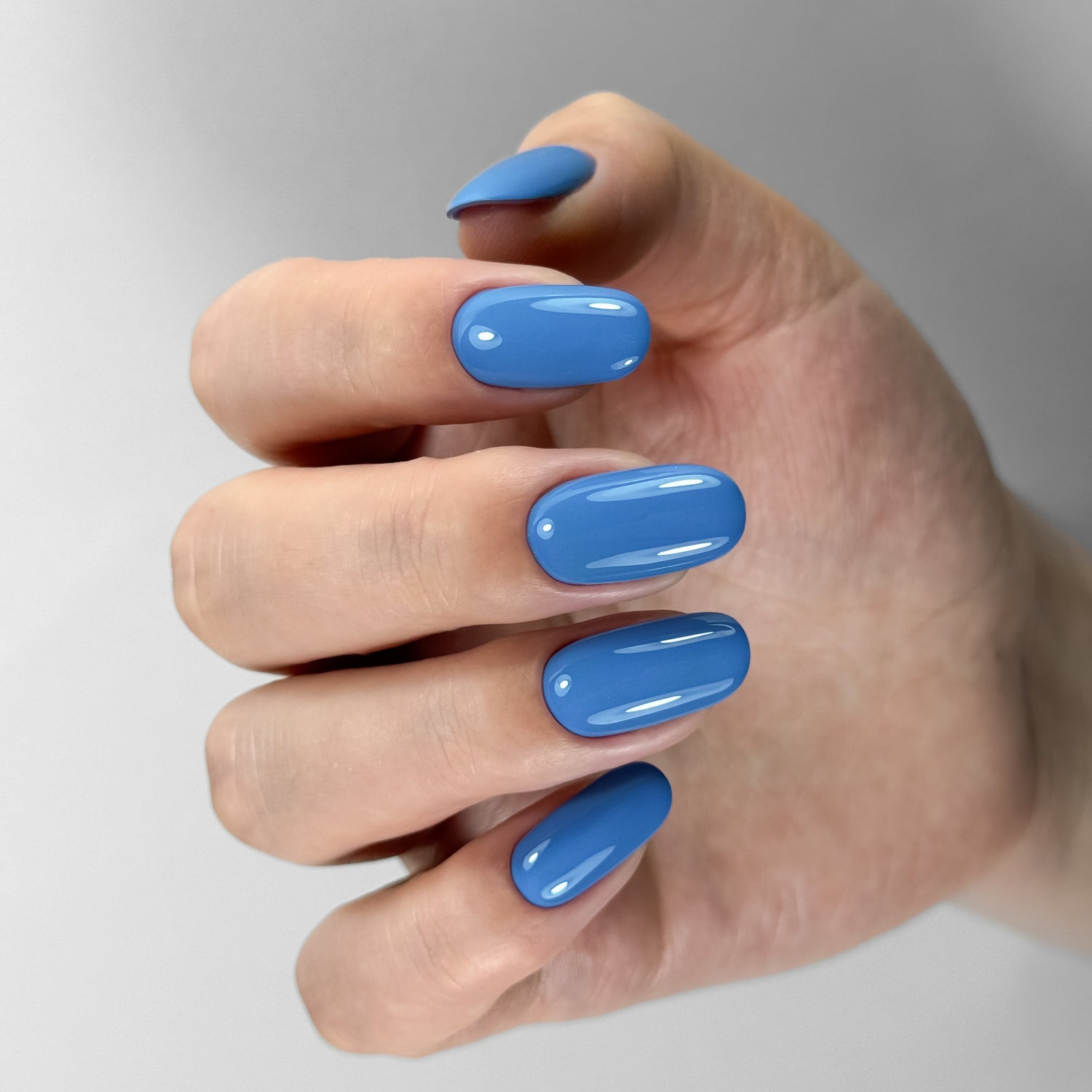 GEL-NAGELLACK, AZUR
